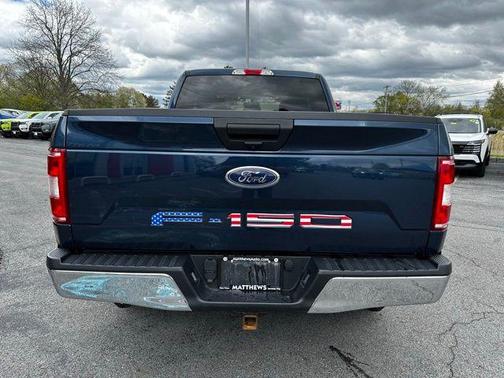 Blue 2020 Ford F-150 XLT
