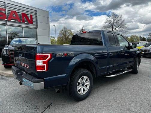Blue 2020 Ford F-150 XLT