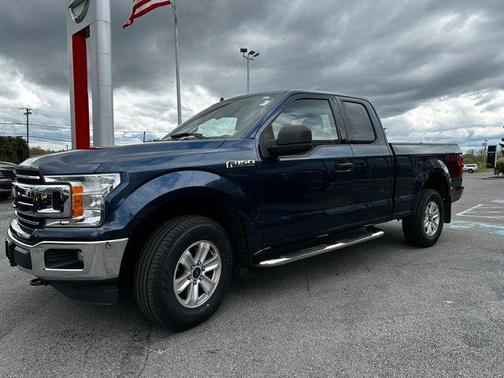 Blue 2020 Ford F-150 XLT