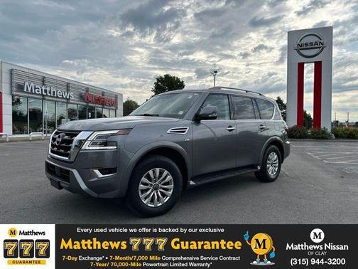 Gun Metallic 2022 Nissan Armada SV 4WD