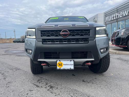 Boulder Gray Pearl 2026 Nissan Frontier PRO-4X