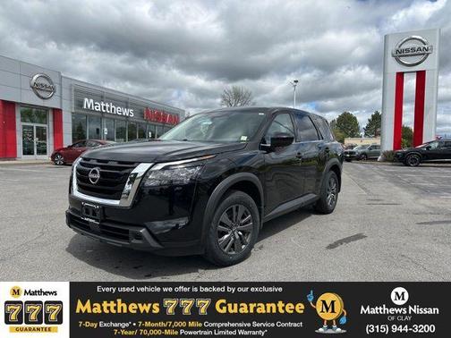 Super Black 2024 Nissan Pathfinder S 4WD