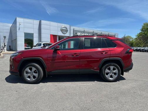 Ruby Flare Pearl 2024 Toyota RAV4 Hybrid XLE