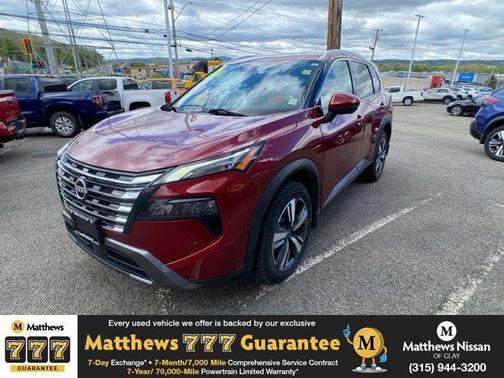 Scarlet Ember Tintcoat 2024 Nissan Rogue SL