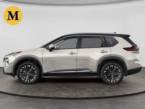 Champagne Silver Metallic/Super Black 2026 Nissan Rogue Platinum