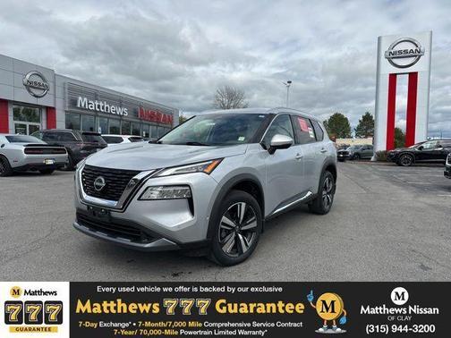 Brilliant Silver Metallic 2023 Nissan Rogue SL