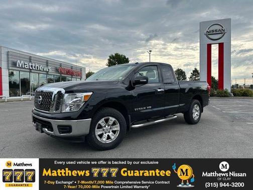 Magnetic Black 2018 Nissan Titan SV