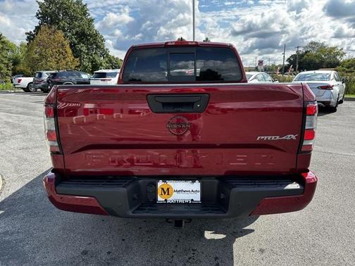 Cardinal Red Tricoat 2022 Nissan Frontier PRO-4X
