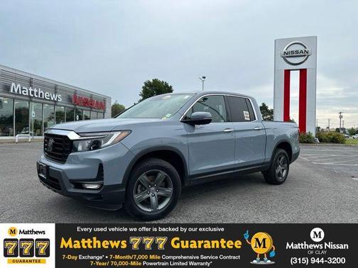 Pacific Pewter Metallic 2023 Honda Ridgeline RTL-E