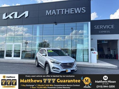 Molten Silver 2018 Hyundai TUCSON SEL Plus
