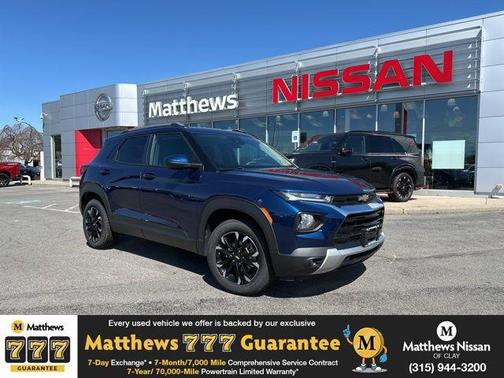 Blue Glow Metallic 2023 Chevrolet Trailblazer LT