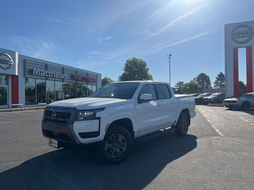 Glacier White 2026 Nissan Frontier SV