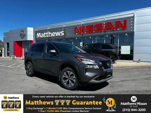 Gun Metallic 2023 Nissan Rogue SV