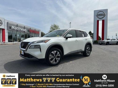 Pearl White Tricoat 2023 Nissan Rogue SV