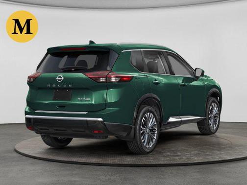 Obsidian Green 2026 Nissan Rogue Platinum
