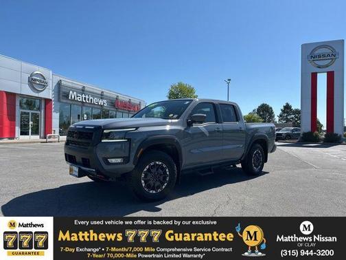 Boulder Gray Pearl 2026 Nissan Frontier PRO-4X