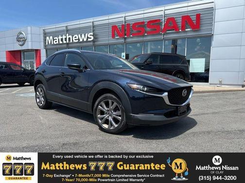 Deep Crystal Blue Mica 2020 Mazda CX-30 Premium Package