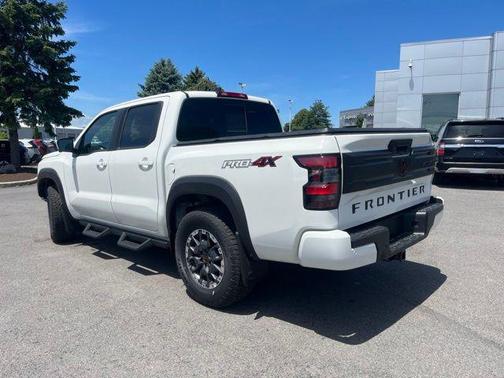 Glacier White 2026 Nissan Frontier PRO-4X