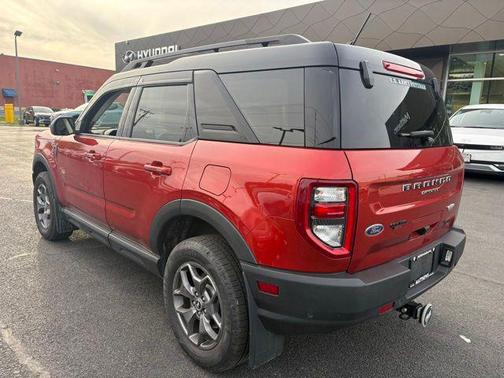 Hot Pepper Red Tinted Clearcoat 2022 Ford Bronco Sport Badlands