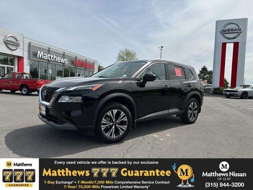 Super Black 2023 Nissan Rogue SV