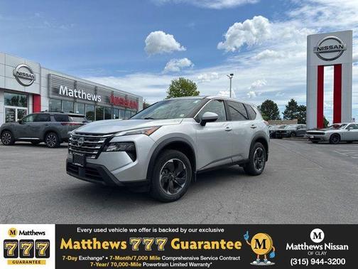 Brilliant Silver Metallic 2024 Nissan Rogue SV