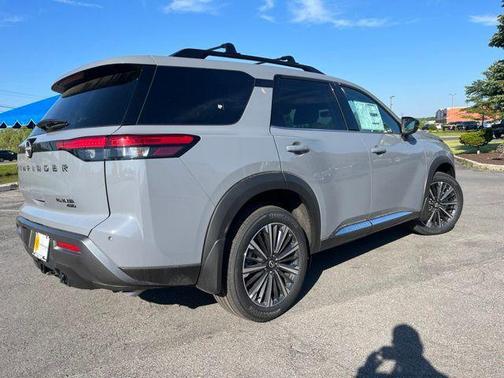 Boulder Gray Pearl 2026 Nissan Pathfinder Platinum
