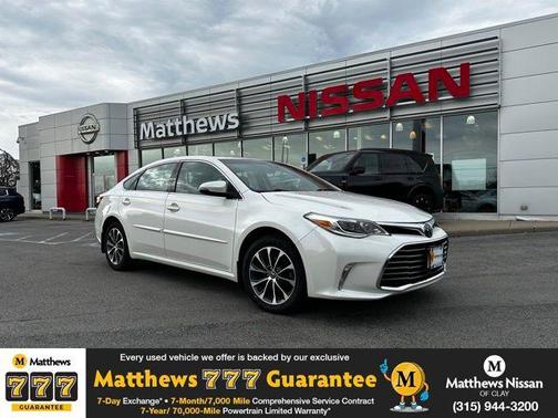 Blizzard Pearl 2018 Toyota Avalon XLE Premium