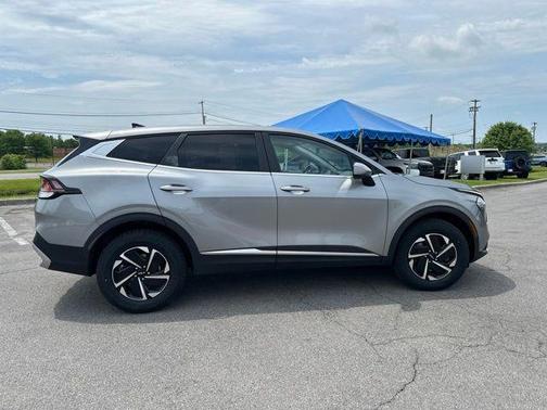 Steel Gray 2023 Kia Sportage Hybrid LX