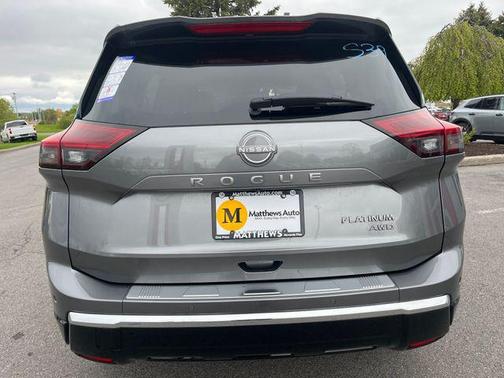 Gun Metallic 2026 Nissan Rogue Platinum