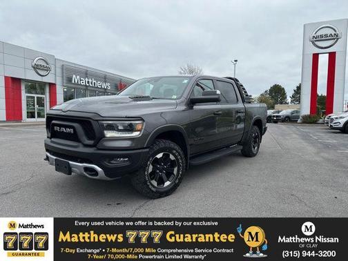 Granite Crystal Metallic Clearcoat 2022 RAM 1500 Rebel