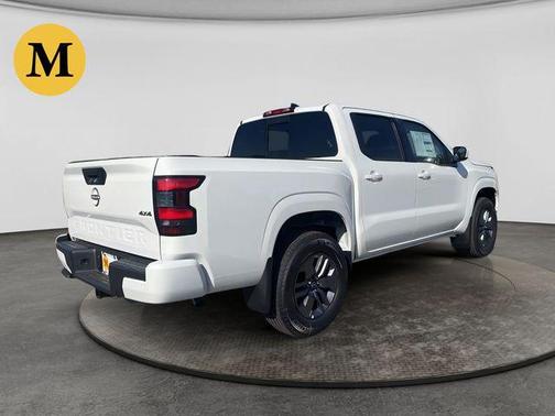 Glacier White 2026 Nissan Frontier SV