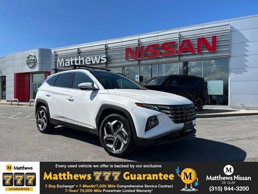White Pearl 2024 Hyundai TUCSON Limited