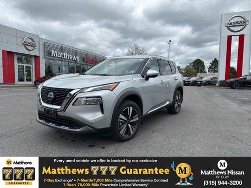 Brilliant Silver Metallic 2023 Nissan Rogue SL