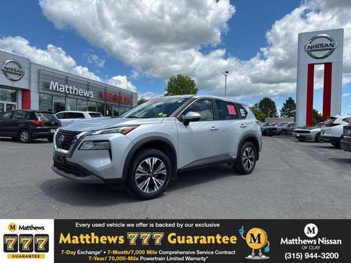 Brilliant Silver Metallic 2022 Nissan Rogue SV