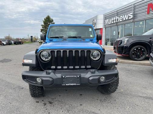 Hydro Blue Pearlcoat 2023 Jeep Wrangler Willys