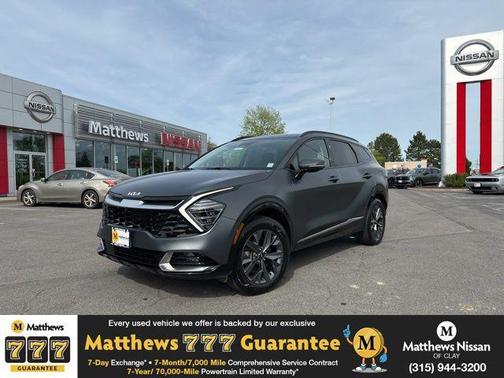 Shadow Matte Gray 2023 Kia Sportage Hybrid SX-Prestige