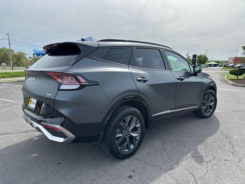 Shadow Matte Gray 2023 Kia Sportage Hybrid SX-Prestige