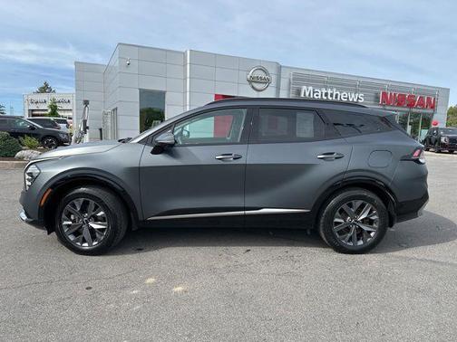Shadow Matte Gray 2023 Kia Sportage Hybrid SX-Prestige