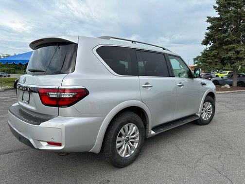 Brilliant Silver Metallic 2023 Nissan Armada SV 4WD
