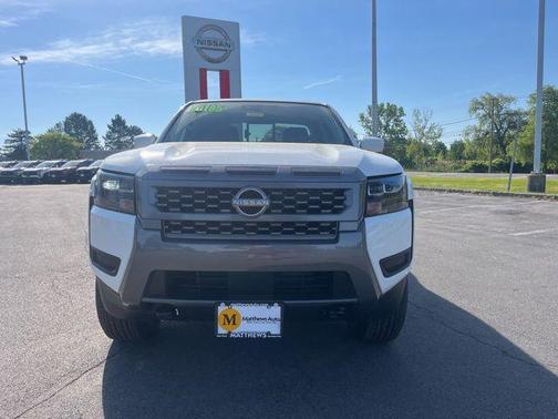Glacier White 2026 Nissan Frontier SV