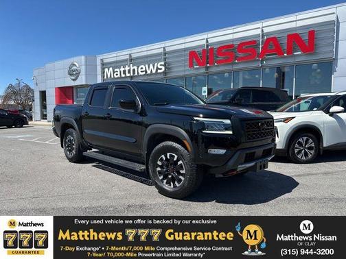 Super Black 2024 Nissan Frontier PRO-4X