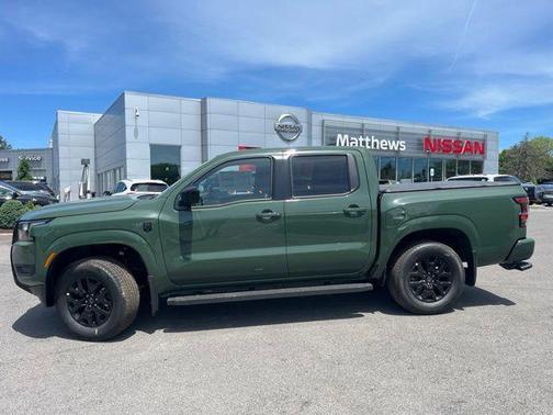 Tactical Green Metallic 2026 Nissan Frontier SV