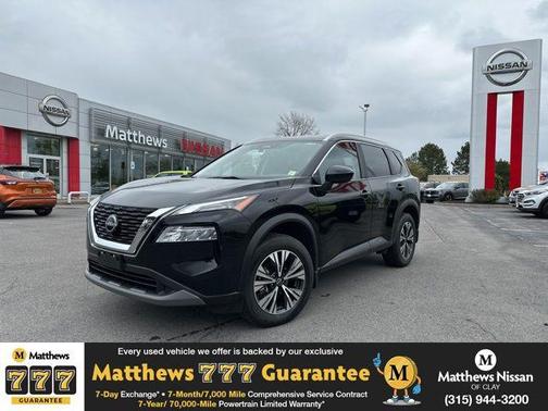 Super Black 2023 Nissan Rogue SV
