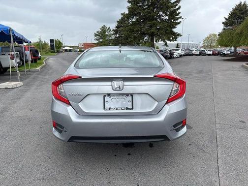 Polished Metal Metallic 2017 Honda Civic EX