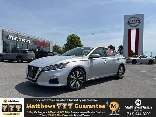 Brilliant Silver Metallic 2022 Nissan Altima 2.5 SV