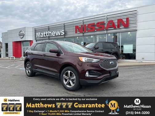Burgundy Velvet Metallic Tinted Clearcoat 2023 Ford Edge SEL