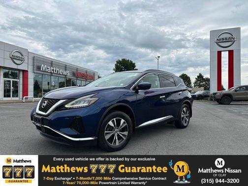 Deep Blue Pearl 2019 Nissan Murano SV