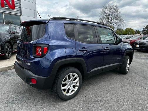 Jetset Blue 2017 Jeep Renegade Latitude
