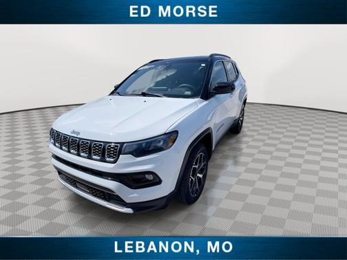 Bright White Clearcoat 2025 Jeep Compass LIMITED