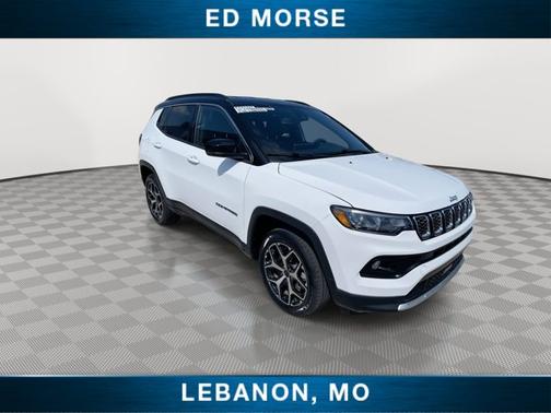 Bright White Clearcoat 2025 Jeep Compass LIMITED